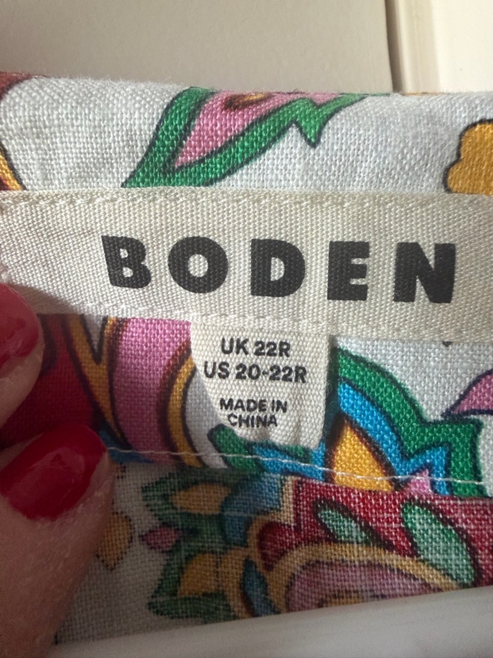 Boden Linen dress - Picture 2 of 10